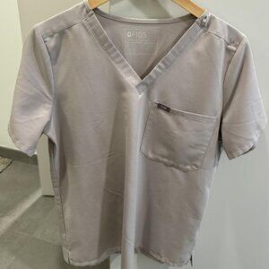 Figs Medium Catarina Scrub Top - Slate Gray